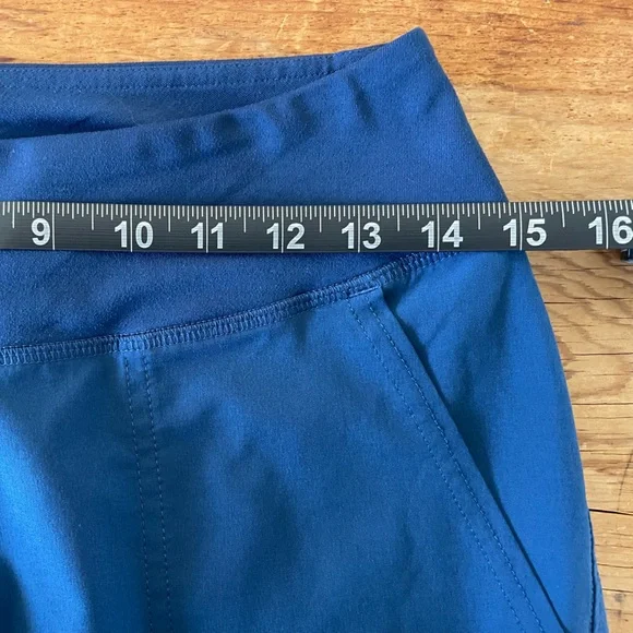 Patagonia Happy Hike Studio Pants Joggers Blue Outdoors Granola Women’s Sz XS - Picture 10 of 10